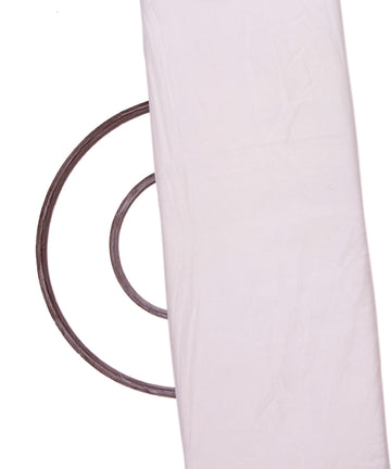 White Dyeable Viscose Pure Plain Chiffon Fabric